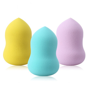 Free sample latex free gourd shape face blender cosmetic puff make up foundation makeup sponge