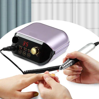 Hot Sale M1 Desktop Nail Drill Machine Professional 35000rpm Electric Nail File Machine for Acrylic Nails for Home Salon Use