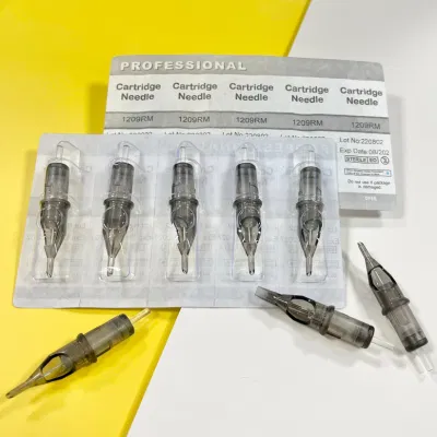 Hot Sales Sterilized OEM Safety Membrane Makeup Microblading Body Art Tattoo Needle Cartridge