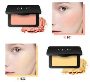 KILLFE multiple shades kissproof single blush palette private label natrual blush