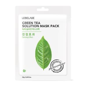 LEBELAGE GREEN TEA SOLUTION MASK