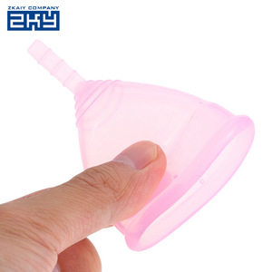 Medical Grade Silicone Menstrual Cup for Women Feminine Hygiene Product Care Alternative Tampons