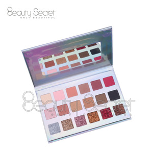 New 2019 trending product pressed glitter eyeshadow low moq private label eyeshadow