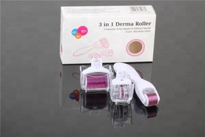 NL-301 CE Approval titanium derma rolling Manufacturer skin roller system 3 IN 1 derma roller