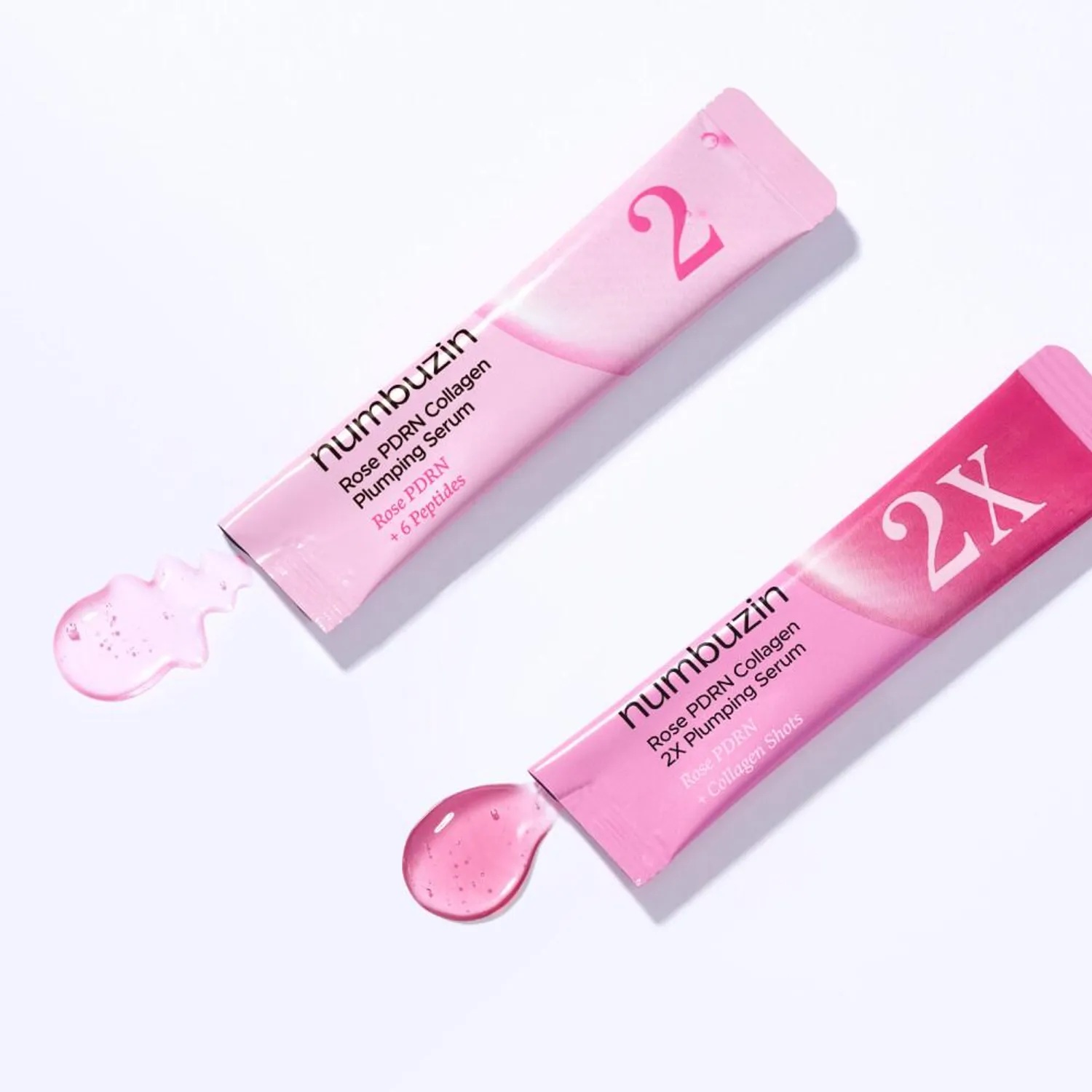 (Numbuzin) No.2 Rose PDRN Collagen Plumping Serum Duo 1.2ml x 10ea