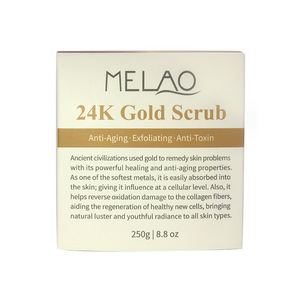 OEM/ODM Wholesale Exfoliating 24K Facial And Body Gold Scrub