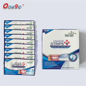 Onuge Bright White teeth whitening strips, outstanding teeth whitening experience