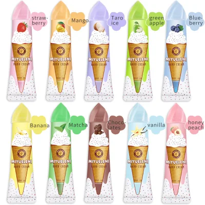 Popular Fruit Hand Cream Vitamin E Moisturizing Whitening Fruit Aroma Skin Care Hand Cream