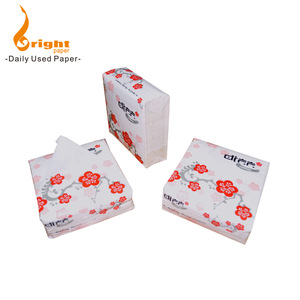 Promotional Fine Virgin Pulp Square Coloured Bulk-pack Scented Bamboo Ultra Soft White Facial Printed Serviette Tissues Turkey