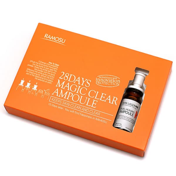 Ramosu 28 Days Magic Clear Ampoule (7ml+0.3g)×3ea