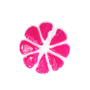 Reusable gel beads ice pack hot & cold  therapy  breast cooling pads with custom logo