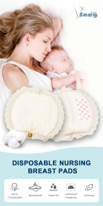 RFD130D natural wood color  Disposable Nursing Breast pads