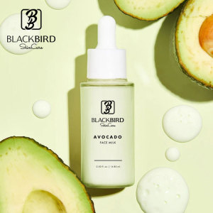 Skin Serum Private Label Whitening Brightening Serum Avocado Face Milk Hyaluronic Acid Serum