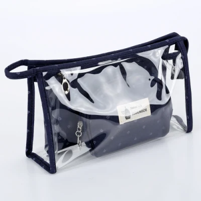 Washing Cosmetic Bag Transparent Three-Piece Set Storage Bag