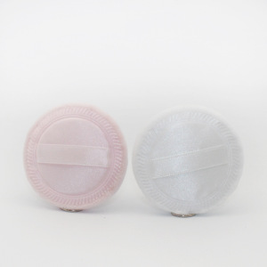 Wholesale Beauty Compressed Cosmetic Loose Cotton Puff Makeup Compact Powder Puff Customized