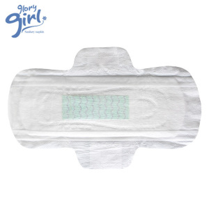 Wholesale Feminine Hygiene Product Natural Organic Bamboo Fibre Sanitary Pads Cotton Non Woven Sanitary Napkins 260 mm