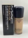 Authentic Mac Studio Fix Fluid SPF 15 24hr Matte Foundation+Oil Control NC40 30ml