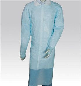 CPE protection gown     Cpe Gowns    nonwoven coverall wholesale