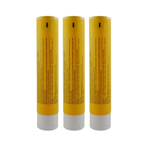 High Quantity Customized 100g Silk Printing Squeeze Soft Plastic Cosmetic Tube WIth Flip Top Cap