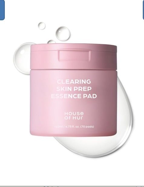 House of Hur Clearing Skin Prep Essence Pad 140ml (70 Sheets)