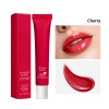 Wholesale Custom logo Natural Glossy Lip Balm Squeeze Tube Private Label Luxury Tinted Vegan Cream Lip Butter Balm