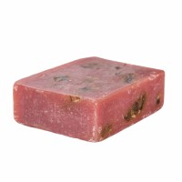 Timeless Beauty Secrets Organic Himalayan Pink Salt and Rose Petals Gently Exfoliating Moisturizing Handmade Butter Bar (Vegan)