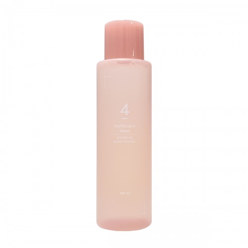 [numbuzin No.4 Hydrating Glow Mineral Toner]Korean Beauty Korean skin care Korean Cosmetics Cruelty-Free Toner Hydrating Smoothing Radiant