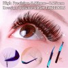 2 Pcs Volume Tweezers Eyelash Extensions Neat Volume Lash Tweezers L & C Shape High Eyelash Tweezer For 0.03~0.25mm Lashes