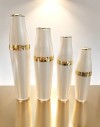 Acrylic Cosmetic Packaging Set, Cylindrical Cream Jar & Lotion Bottle for Skincare, Custom Color, Logo Hot Stamping & Printing