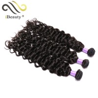 hot sale 100 % human brazilian deep wave hair