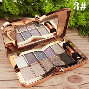 10 Color Eyeshadow Palette shining Romantic Color Eye shadow