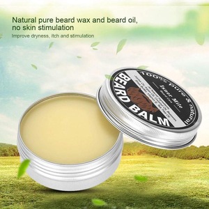 100% Natural Beard Balm Beard& Hair Wax Organic High quality for mens care 60g In Stock