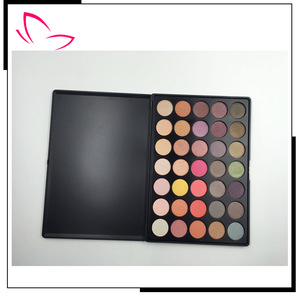 2018 New wholesale custom nk makeup private label 35 color eyeshadow palette