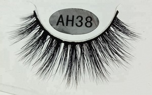 2019 free sample best selling 3d real mink false eyelashes for wholesale