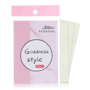 2019 New Arrivals Cosmetic Makeup Oil Blotting Paper Facial Tissue 80 pcs Facial Oil Absorbing Paper