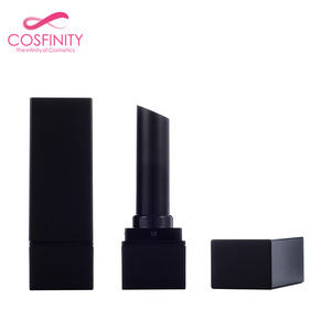 2019 New product square shape empty pink lipstick tubes packaging custom lipstick container with your logo