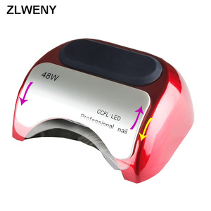 48W Nail Dryer - UV lamp for nail Polish UV Gel fast dry CCFL LED Nail tools with Automatic Sensor Salon Beauty Equipment