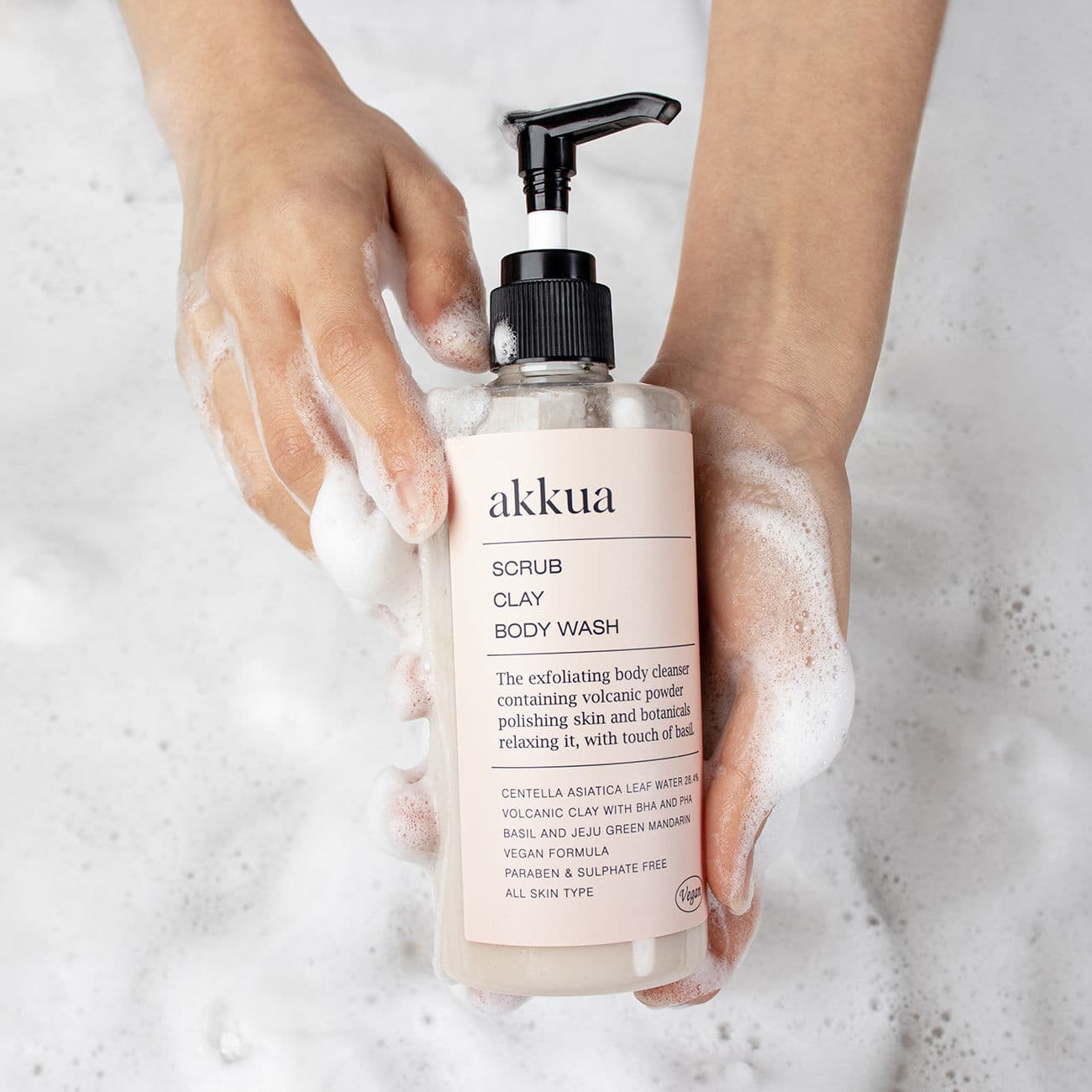 AKKUA Scrub Clay Body Wash 290mL