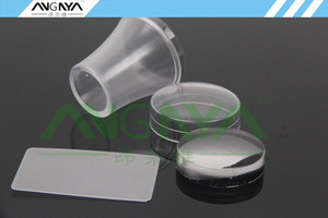 ANY New Arrival Cheap Price Transparent Handle Small Size Nail Stamper in other Nail Supplies