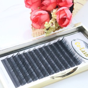 Attractive Korean Silk Flat Fiber 3d Eyelash Extension