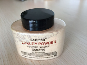 banana powder luxury loose powder makeup foundation 5oz.42gm OEM acceptable