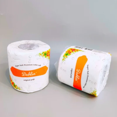 Bathroom Tissue Toilet Paper 2 Ply 300 Sheets Customized Logo Manufacturer