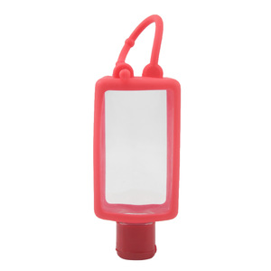 Christmas Gift Silicone Soft Squeeze Hand Sanitizer Bottle for Hand Washing