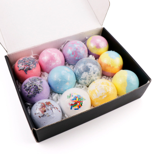 Customized Package Handmade Gift Set DIY Natural Essential Oils Bath Bomb of OEM