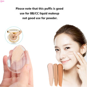 Different Color Washable Foundation Silicone Cosmetic Powder Puff