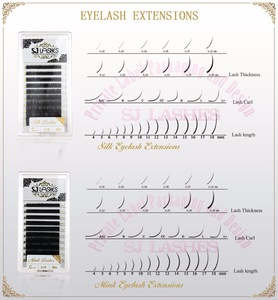 Double/Triple Layered Mink Volume Lashes OEM Packaging PBT