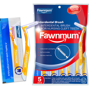 Eco-friendly refill interdental brush