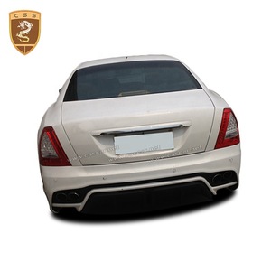 Excellent FD Style Fiberglass Material Side Skirts Wing Spoiler Rear Front Bumper Suitable For Maserati Quattroporte Body Kits