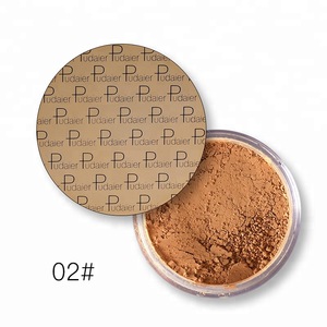 Face Loose Powder For Women Dark Skin Long Lasting Whitening Bronzer Contour Nude Base Foundation Setting Powder