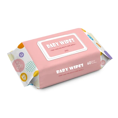 Flow Pack Unscented Baby Wipes 80CT